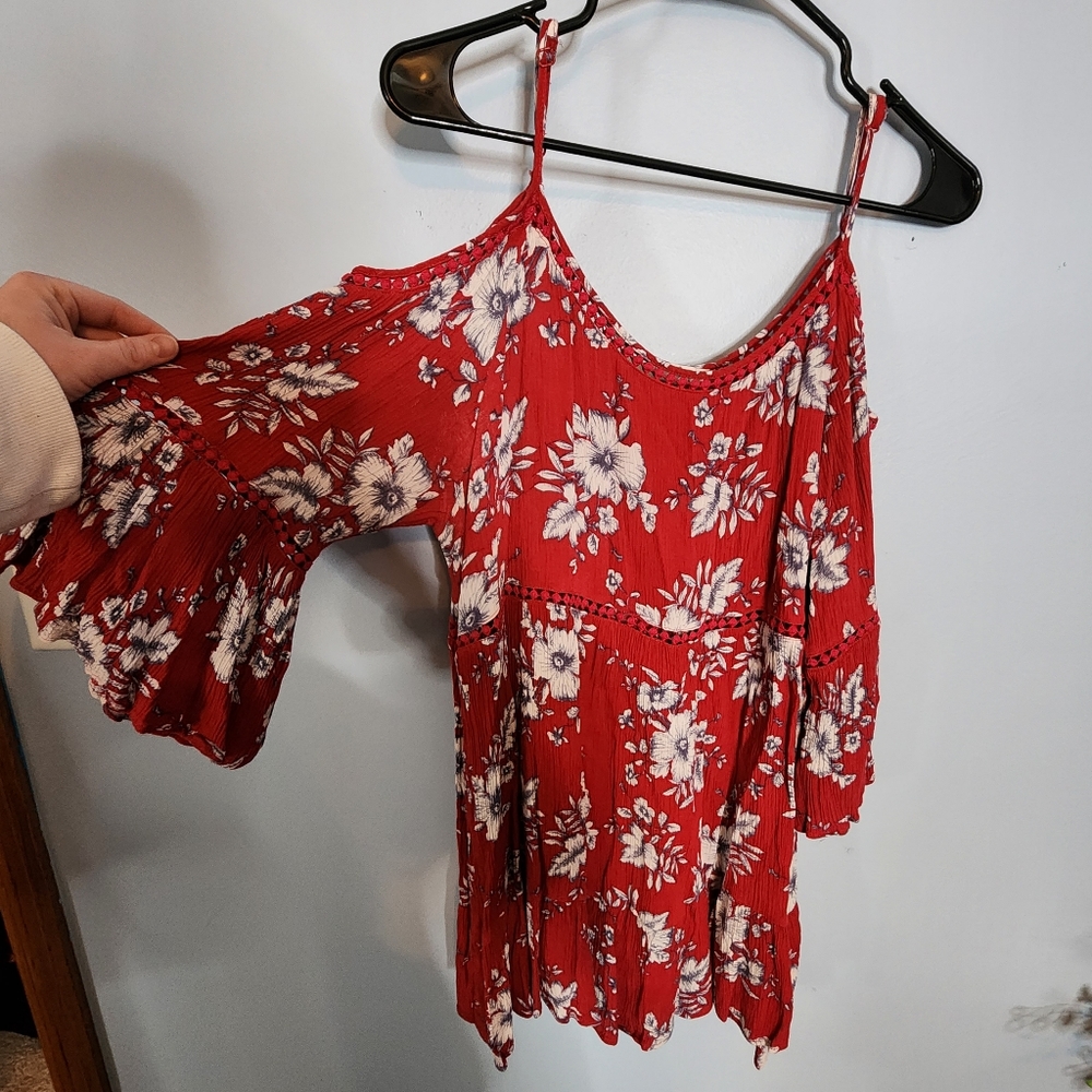 Cold Shoulder Top